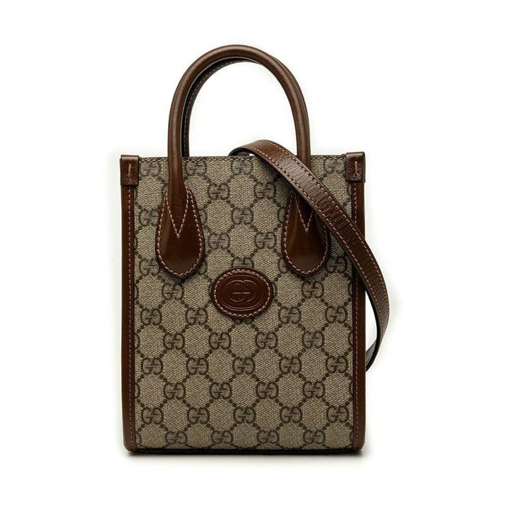 Gucci GG Supreme Interlocking G Handbag